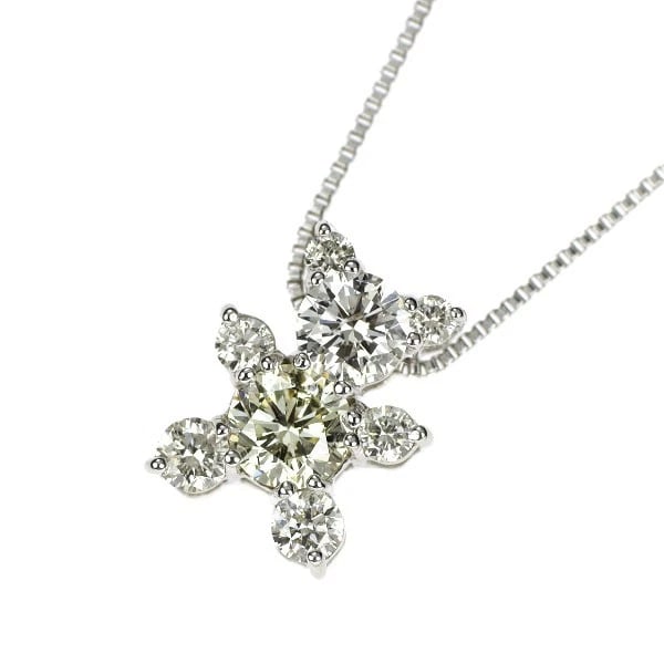 K18WG BEAR DIAMOND PENDANT NECKLACE: K18WG bear diamond pendant necklace Brand: None Type/Style: Pendant Necklace Material: Metal Purity K18, Metal Gold, Main Stone/Creation Natural Color: White Gold Size: Necklace: Chain Length