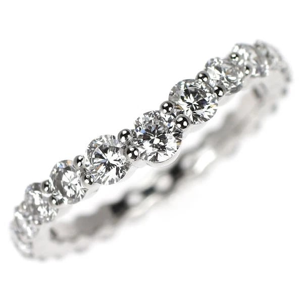 HARRY WINSTON PT950 DIAMOND RING: Harry Winston Pt950 Diamond Ring Brand: Harry Winston Type/Style: Ring Material: Metal Purity 950, Metal Platinum, Main Stone/Creation Natural Color: None Size: 6.25 - 6.5 US Accessories: