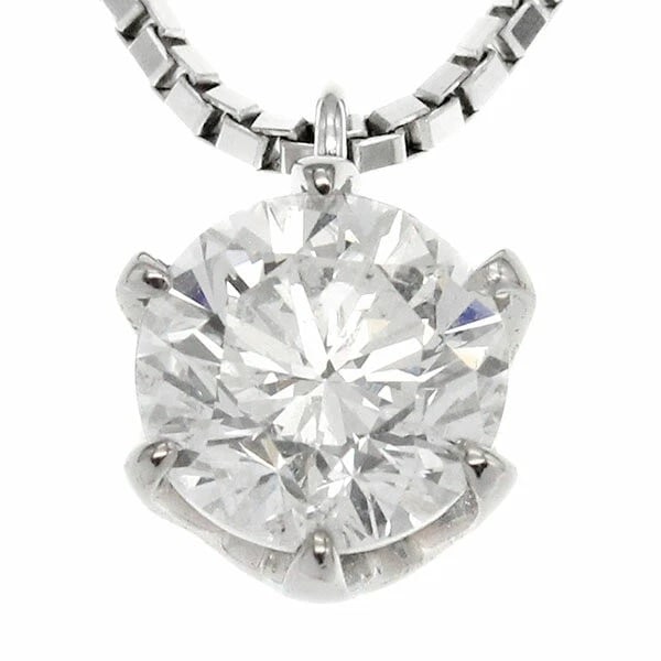 PLATINUM DIAMOND SLIDE CHAIN NECKLACE: Platinum Diamond Slide Chain Necklace Brand: Unbranded Type/Style: Necklace Material: pt900, Main Stone/Creation natural Color: Silver Size: Length: 45cm Top: Diameter 7mm Accessories: None