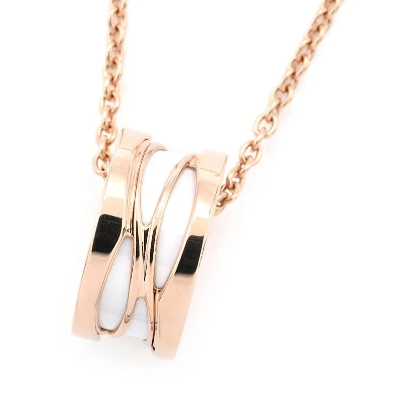 BVLGARI B.ZERO1 LEGEND NECKLACE 18K: Bvlgari B.Zero1 Legend Necklace 18K Brand: Bvlgari Type/Style: Necklace Material: 18kPG, Main Stone/Creation Ceramic Color: Gold Size: Effective length 37cm/41cm/45cm Chain width 1.7mm Motif