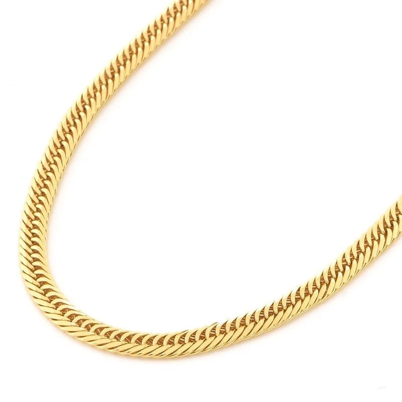 KIHEI 18K YELLOW GOLD CHAIN NECKLACE: Kihei 18K Yellow Gold Chain Necklace Brand: Unbranded Type/Style: Necklace Material: 18kYG, Color: Gold Size: Inner circumference 50cm width (fastener width) 4.7mm (7.6mm) Accessories: None