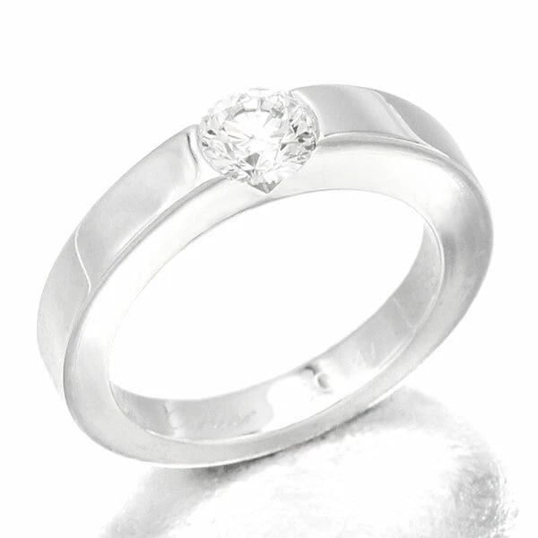 CARTIER DIAMOND DATE RING: Cartier Diamond Date Ring Brand: Cartier Type/Style: Ring Material: K18WG, Main Stone/Creation natural Color: Gold Size: 4 US Accessories: None Accessories Notice: When purchasing pre-owned