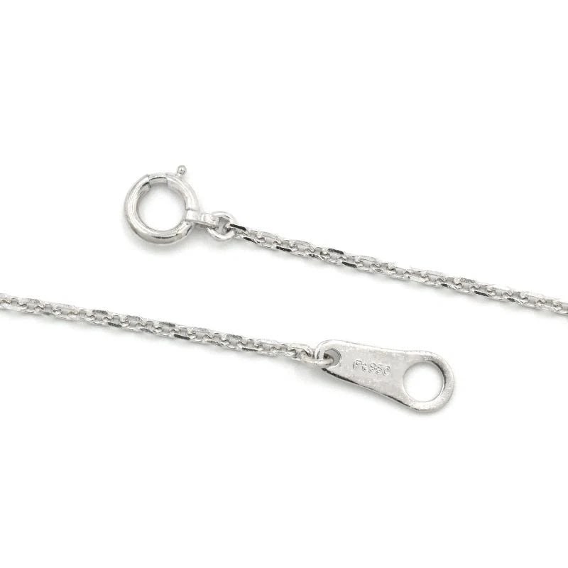 NATURAL RUBY NECKLACE PT900 PT850 RUBY - 4