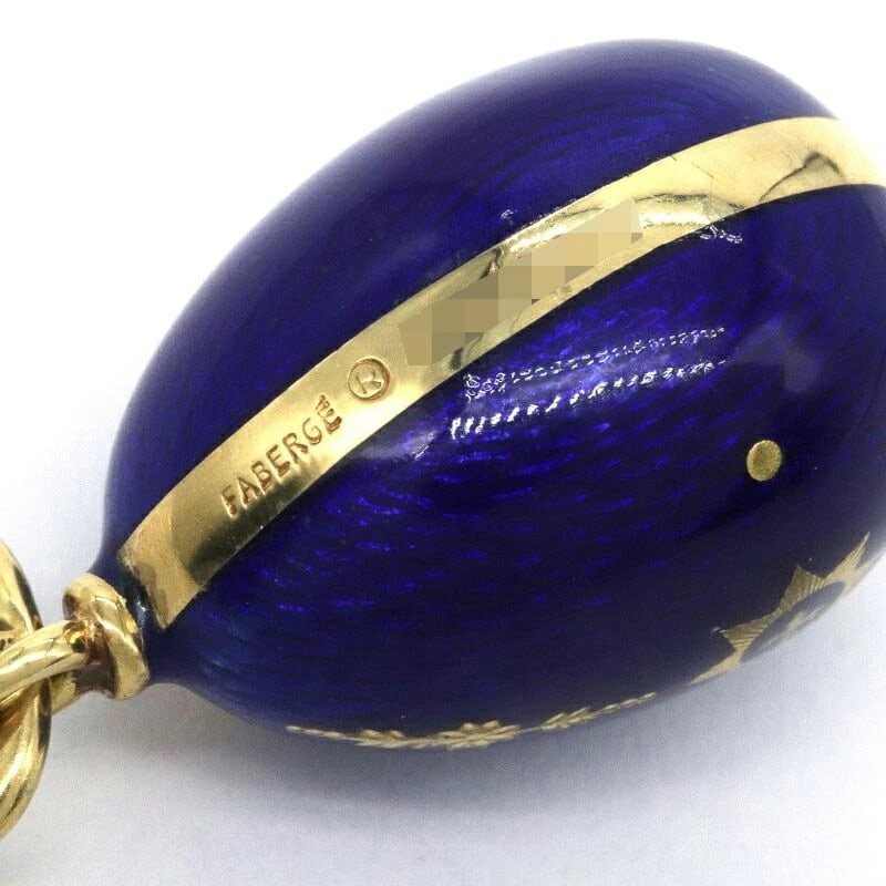 FABERGE MINI ENAMEL EASTER EGG PENDANT - 2