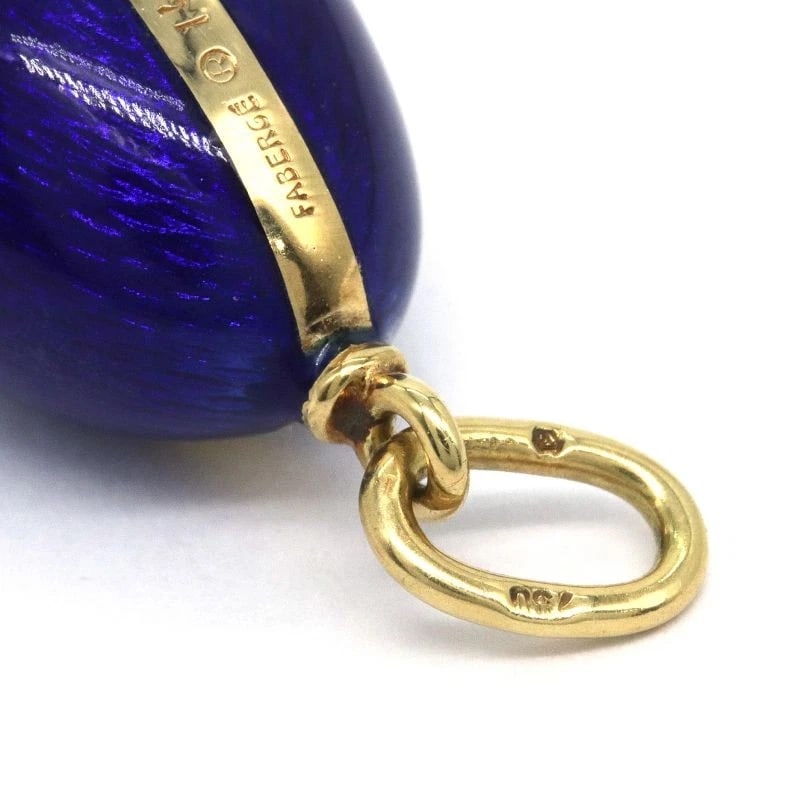 FABERGE MINI ENAMEL EASTER EGG PENDANT - 3