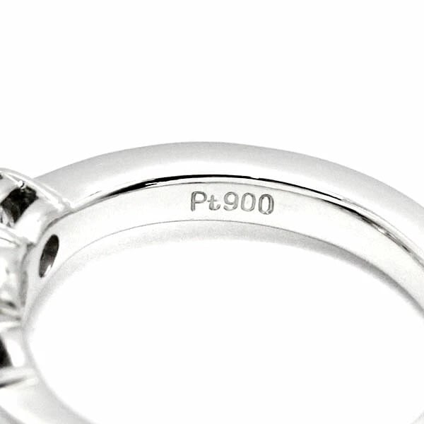 DIAMOND PLATINUM RING PT900 - 4