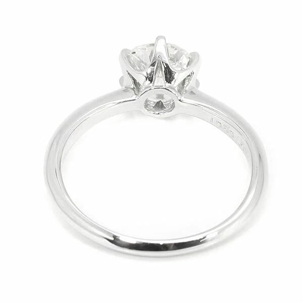 PLATINUM SOLITAIRE DIAMOND RING - 3