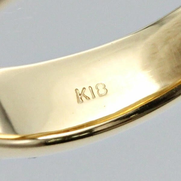 18K YELLOW GOLD RUBY & DIAMOND RING - 4