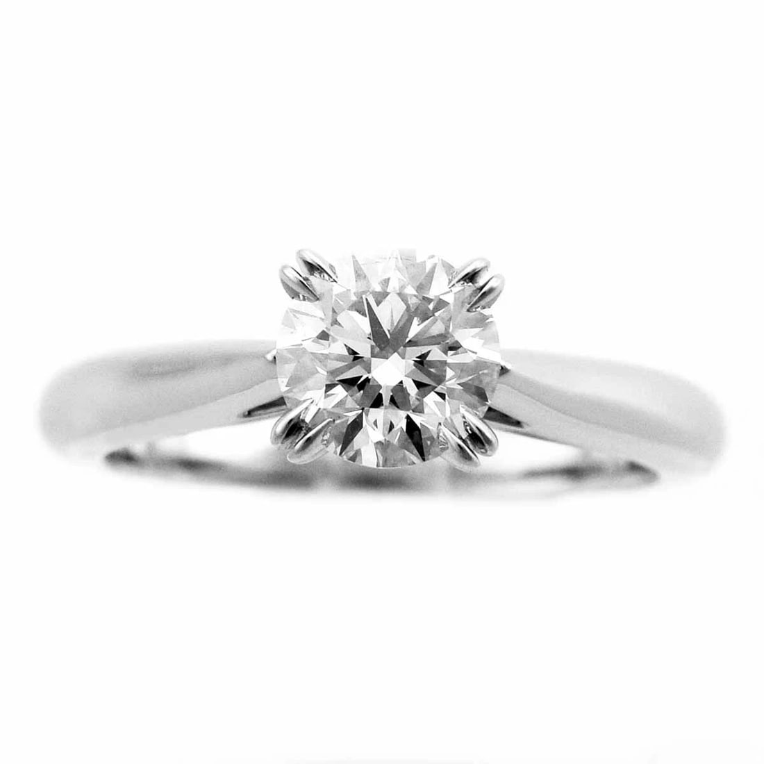 HARRY WINSTON DIAMOND ROUND SOLITAIRE RING - 2