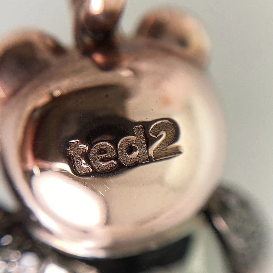 PENDANT TOP ROSE GOLD DIAMOND RUBY - 5