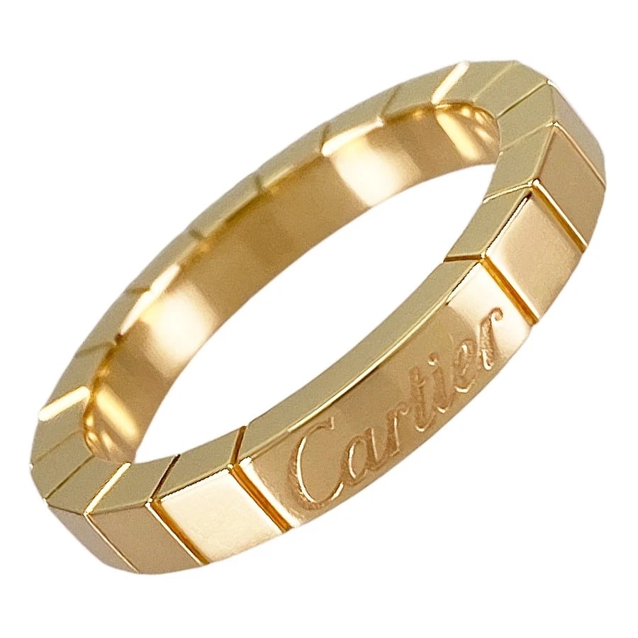 CARTIER LANIERE YELLOW GOLD RING (1 of 4)