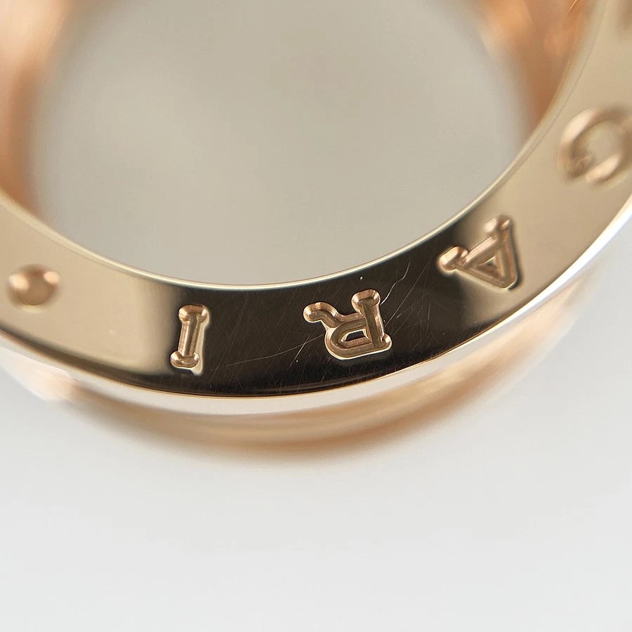 BVLGARI B.ZERO1 ROSE GOLD RING - 6