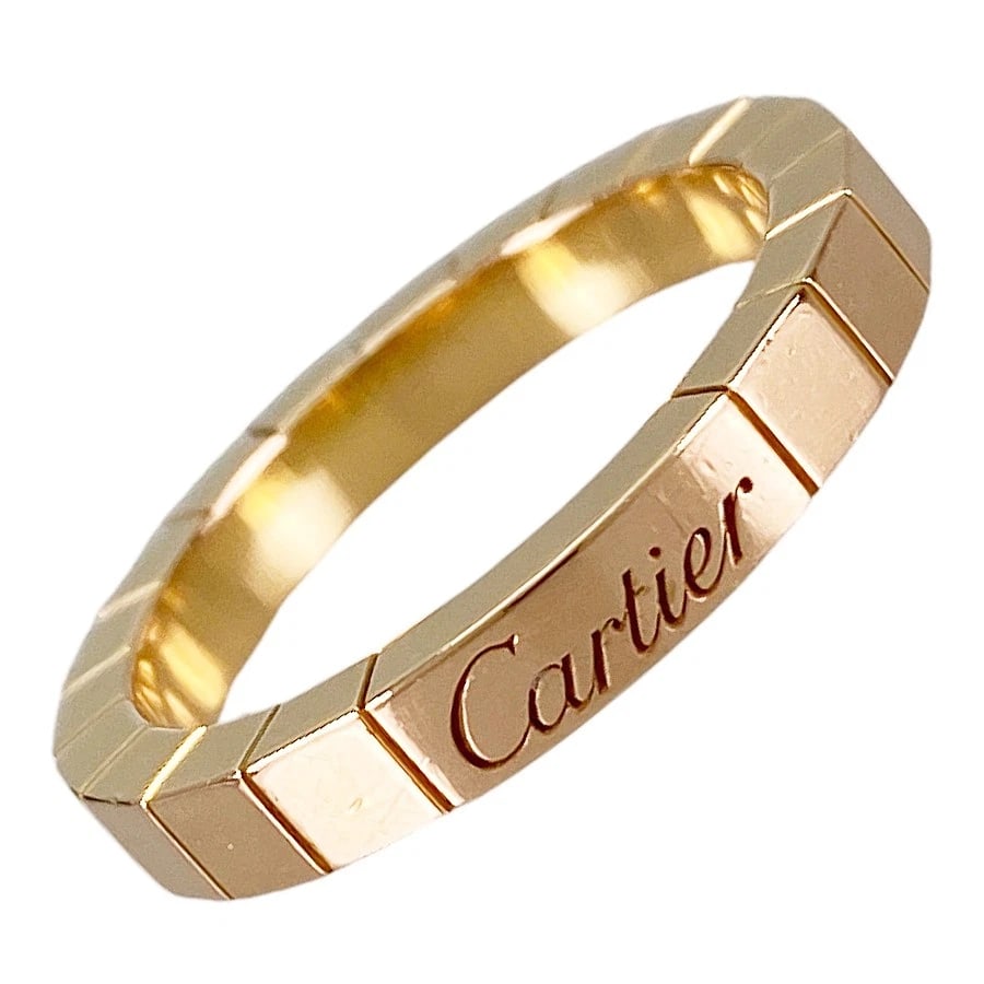 CARTIER LANIERE YELLOW GOLD RING (1 of 6)