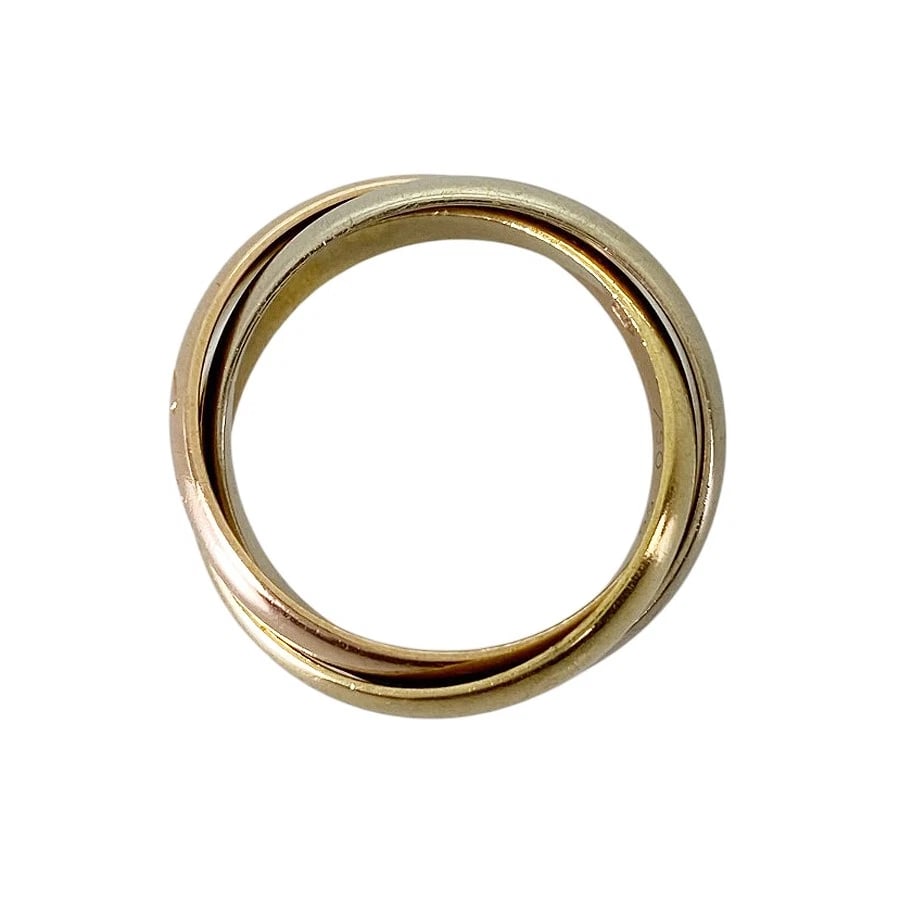 CARTIER TRINITY YELLOW GOLD RING - 3
