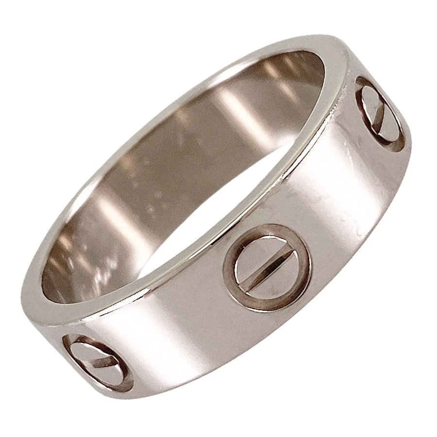 CARTIER LOVE WHITE GOLD RING (1 of 3)