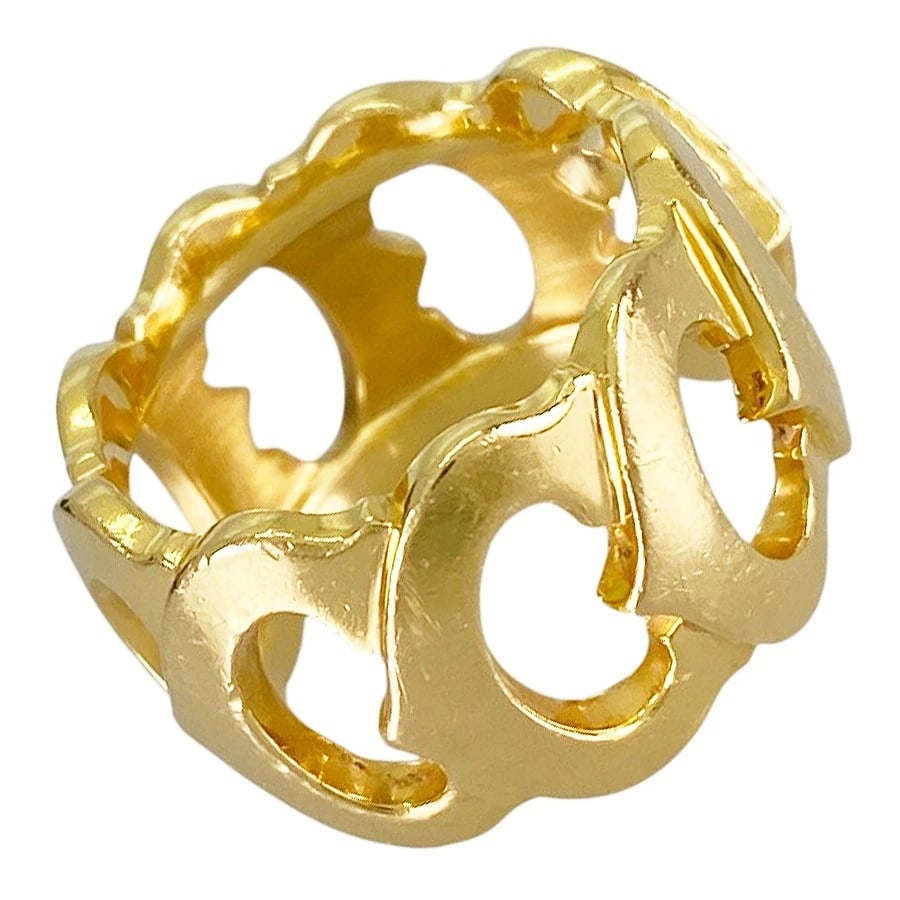CARTIER C DE CARTIER YELLOW GOLD RING (1 of 6)