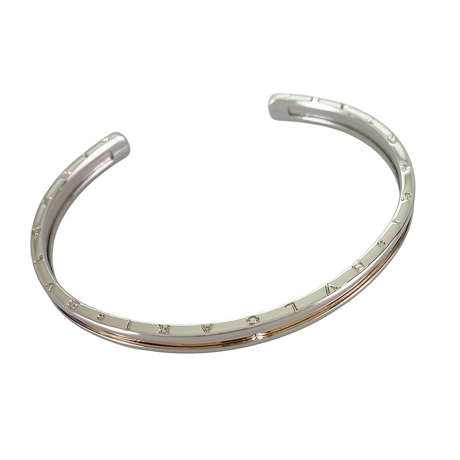 BVLGARI B.ZERO1 STAINLESS STEEL BANGLE (1 of 7)