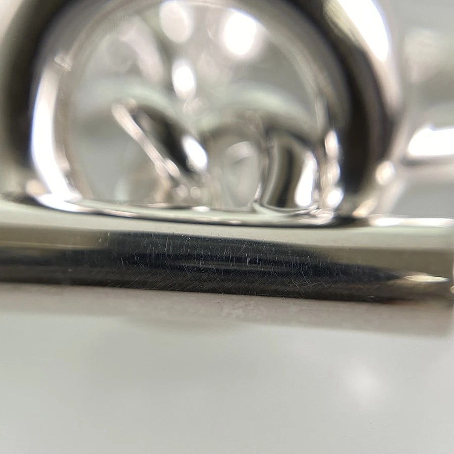 HERMES CROISETTE SILVER RING - 4