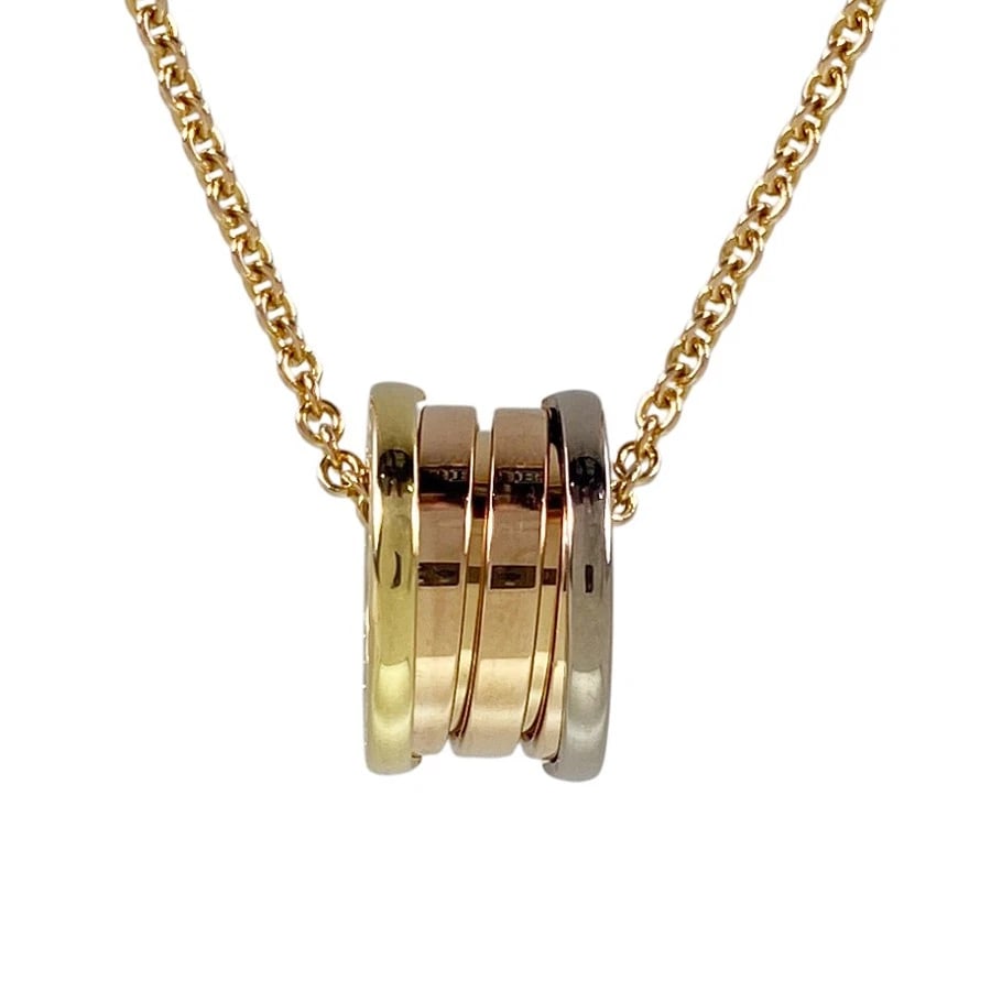 BVLGARI B.ZERO1 PERFECT MISTAKE YELLOW GOLD NECKLACE (1 of 7)