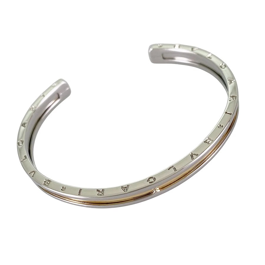 BVLGARI B.ZERO1 SM STAINLESS STEEL BANGLE (1 of 8)