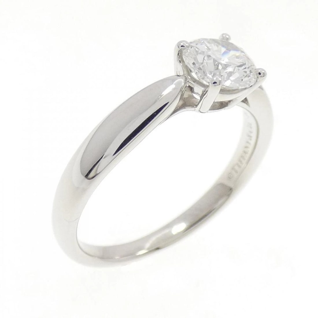 TIFFANY & CO. HARMONY DIAMOND PT950 RING (1 of 4)