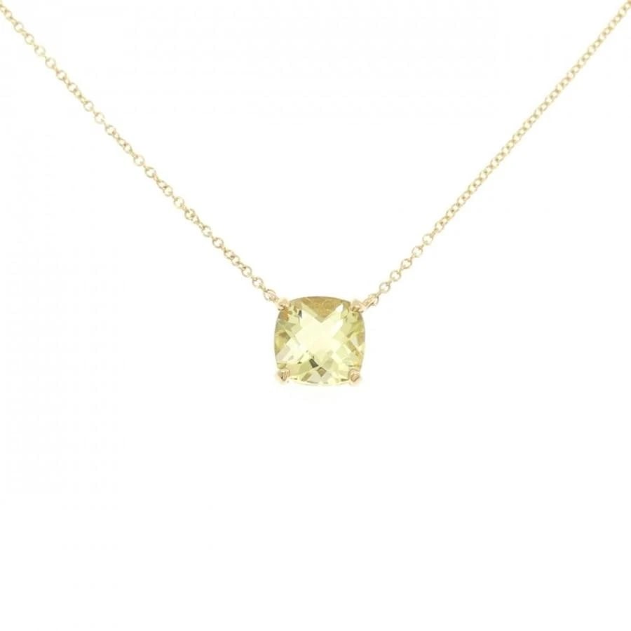 TIFFANY & CO. SPARKLER QUARTZ K18YG NECKLACE (1 of 5)
