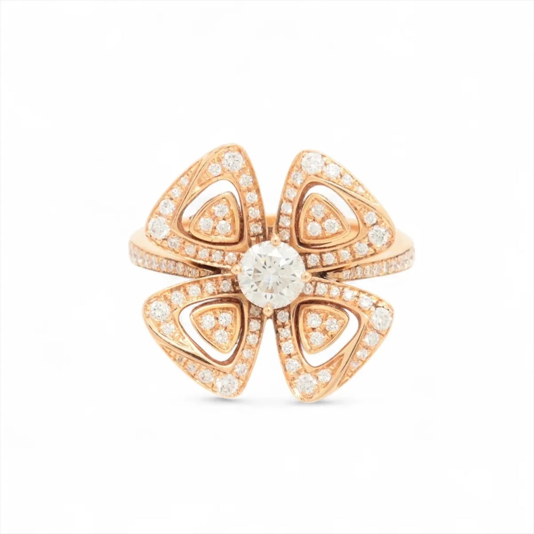 BVLGARI FIOREVER DIAMOND RING 750(PG) (1 of 2)