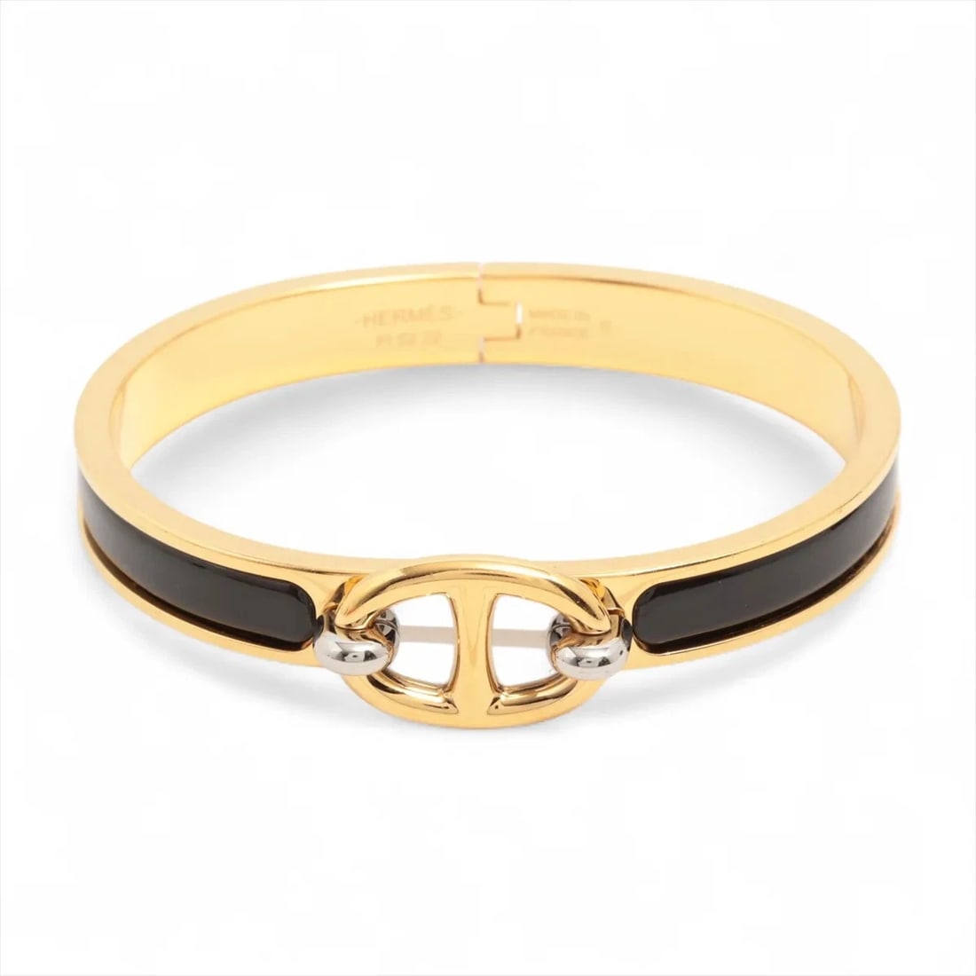 HERMES MINI CLIC CHAINE D'ANCRE BANGLE (1 of 5)