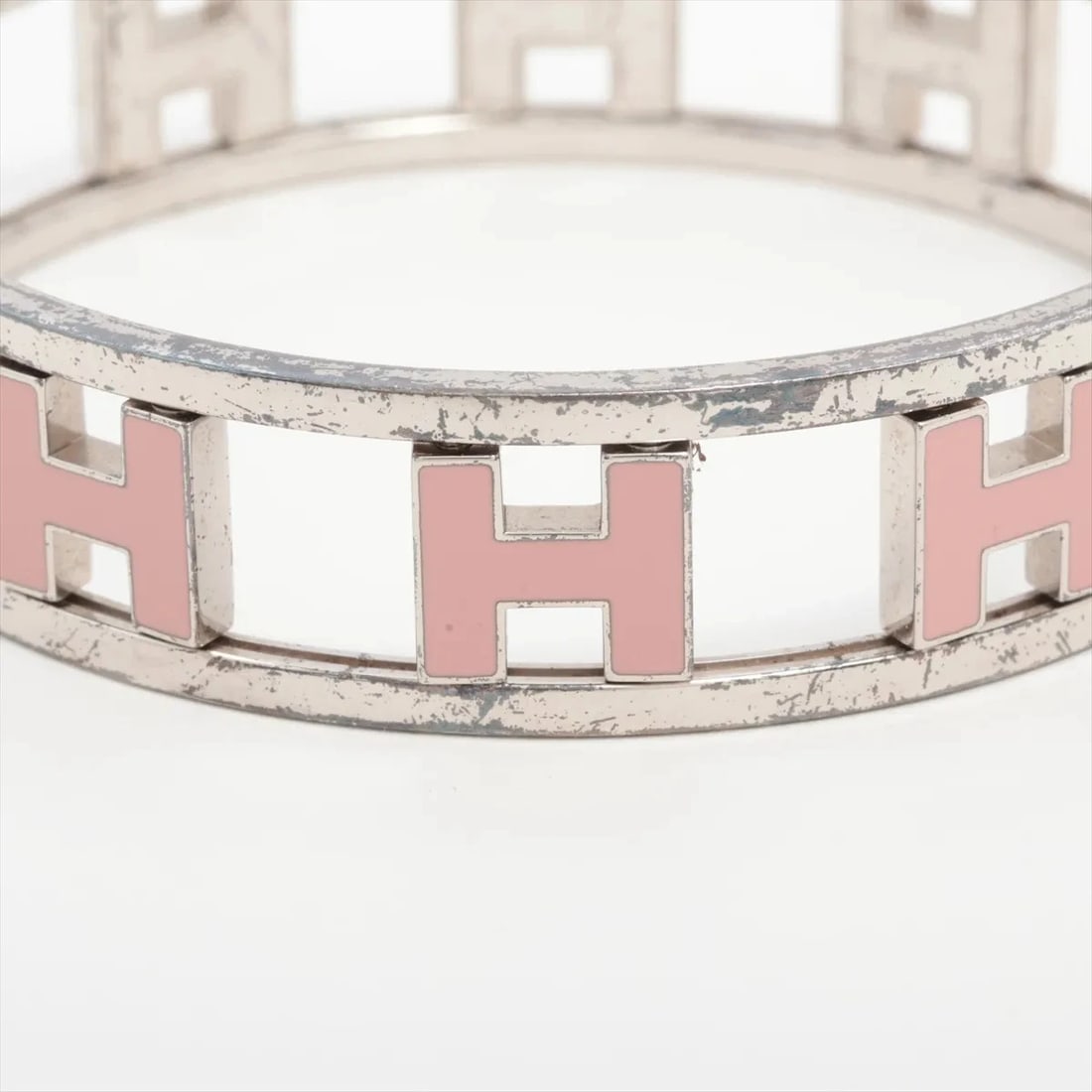 HERMES LONDE ASH BANGLE GP SILVER - 3
