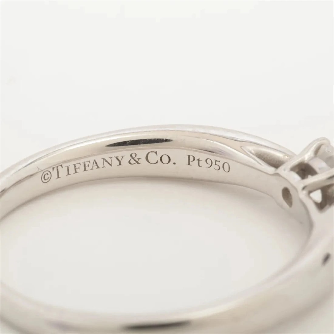 TIFFANY HARMONY DIAMOND RING PT950 - 3