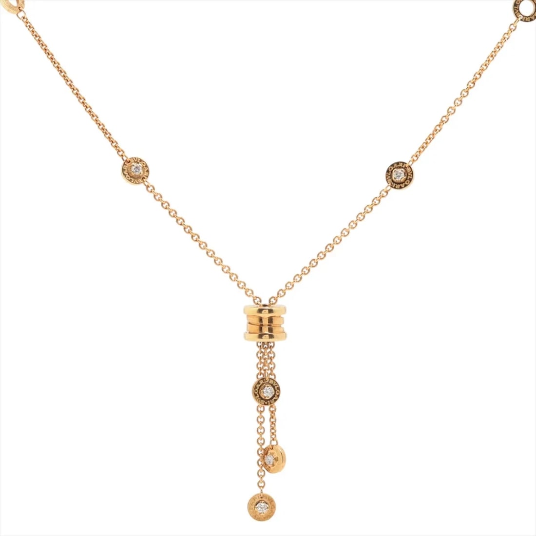 BVLGARI B.ZERO 1 ELEMENT DIAMOND NECKLACE (1 of 5)