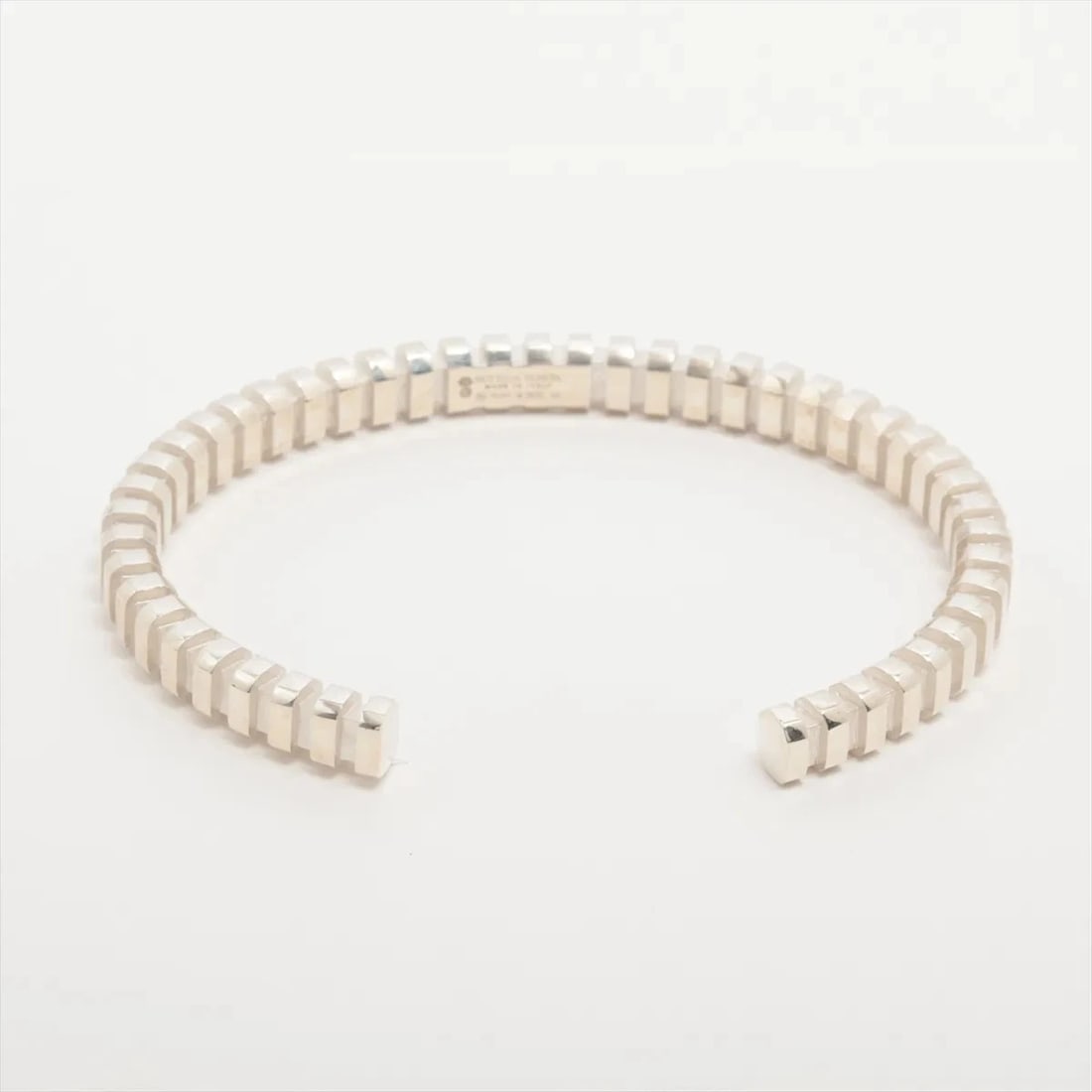 BOTTEGA VENETA BANGLE SILVER - 2