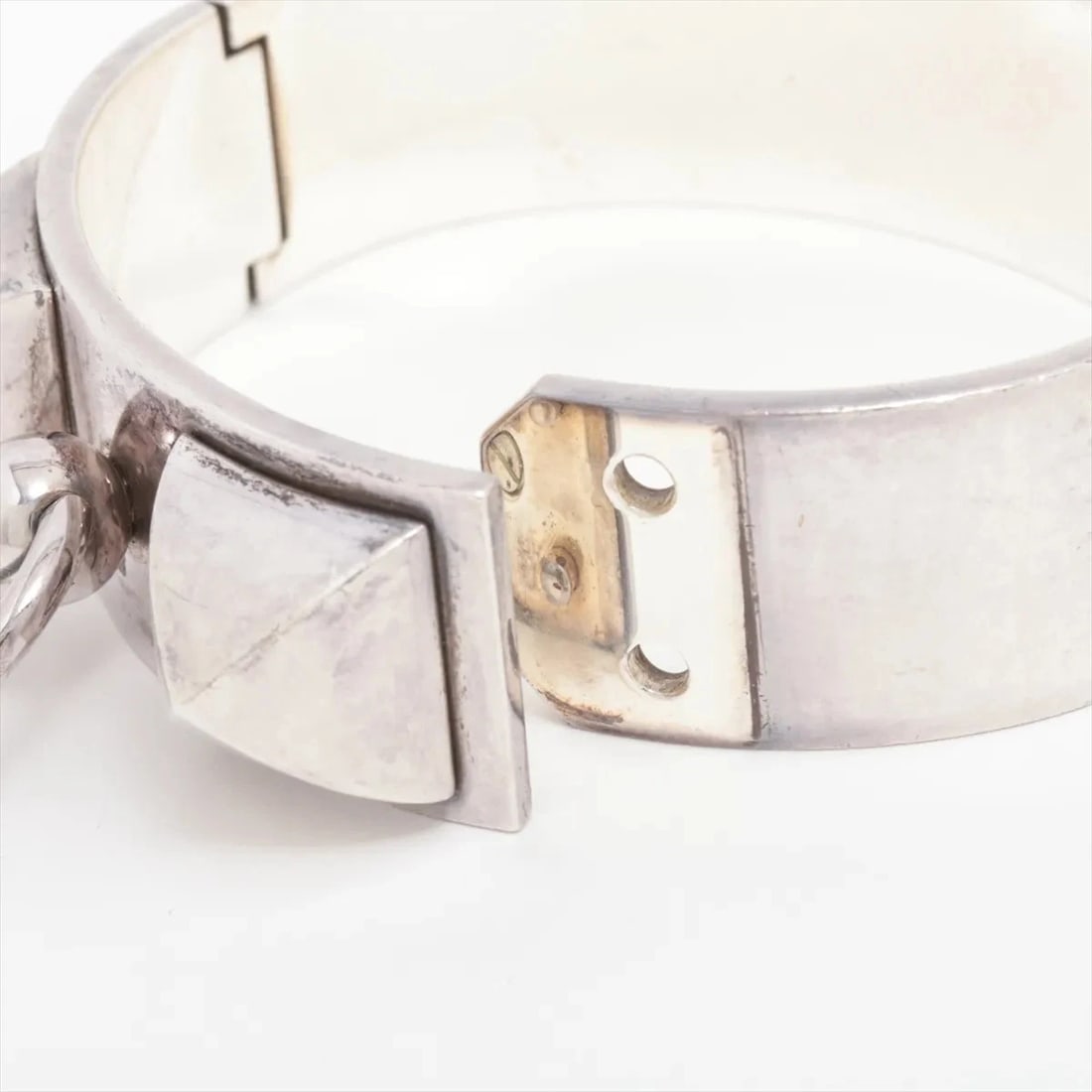 HERMES COLLIER DE CHIEN BANGLE - 3