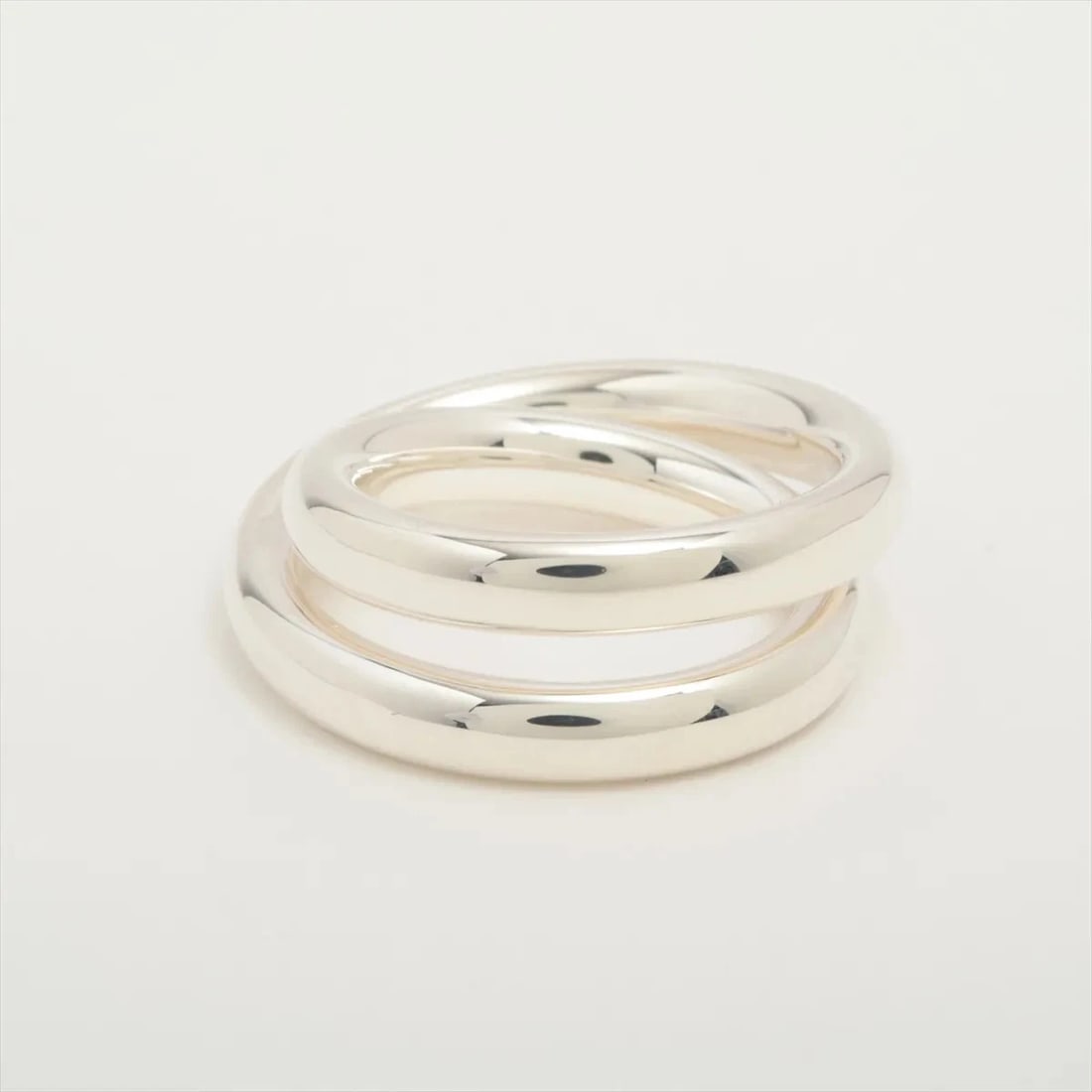 HERMES VERTIGES RING SILVER - 2