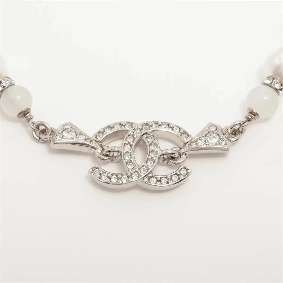 CHANEL COCO MARK BRACELET GP X RHINESTONE - 2