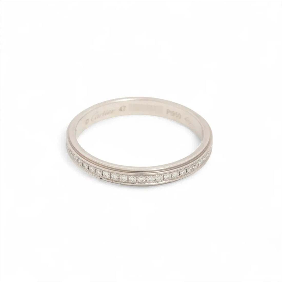 CARTIER D'AMOUR WEDDING FULL DIAMOND RING (1 of 3)