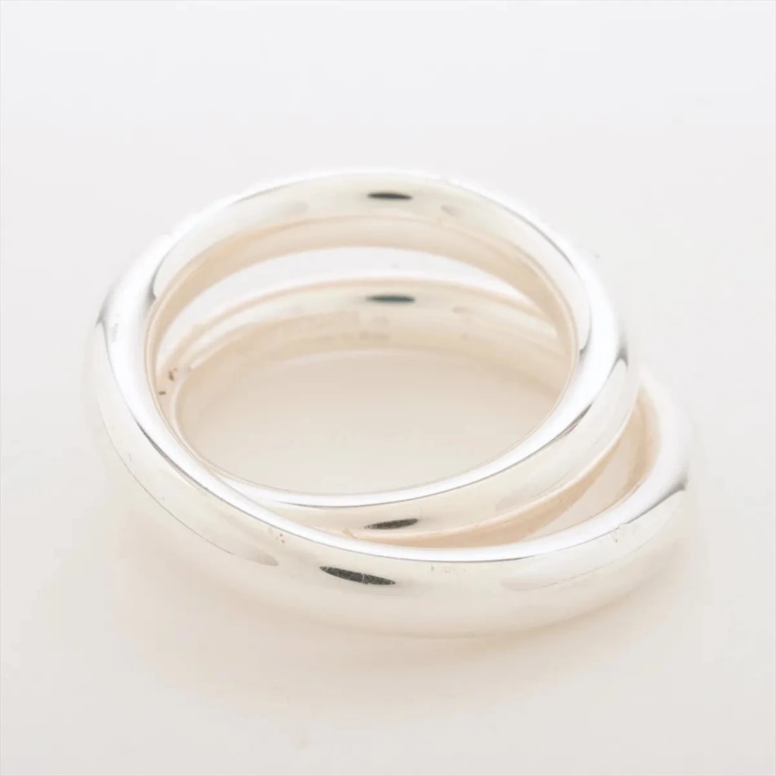 HERMES VERTIGES RING: Hermes Vertiges Ring Brand: Hermes Type/Style: Ring Material: 925, Color: Silver Size: 6.75 - 7 US Accessories: None Accessories Notice: When purchasing pre-owned goods, please refer to th