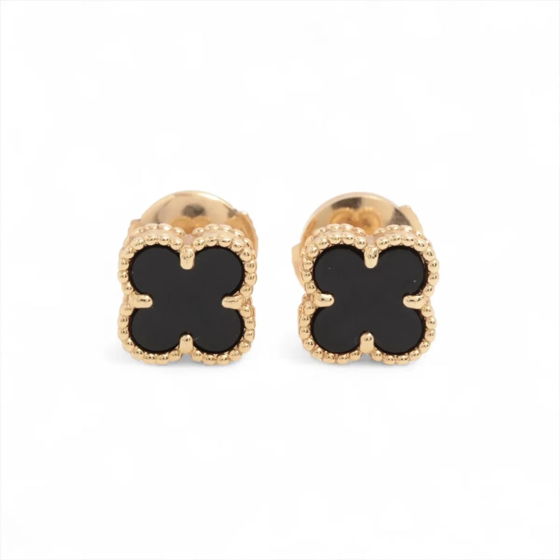 VAN CLEEF & ARPELS SWEET ALHAMBRA ONYX PIERCING JEWELRY: Van Cleef & Arpels Sweet Alhambra Onyx Piercing jewelry Brand: Van Cleef & Arpels Type/Style: Piercing jewelry Material: , Color: Not Specified Size: Accessories: None Accessories Notice: