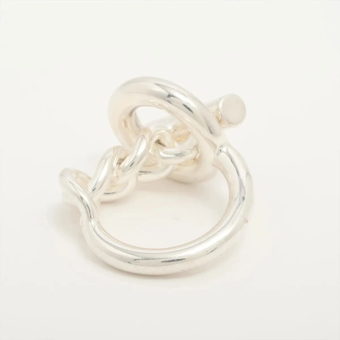 HERMES CROISET RING 925 SILVER - 2