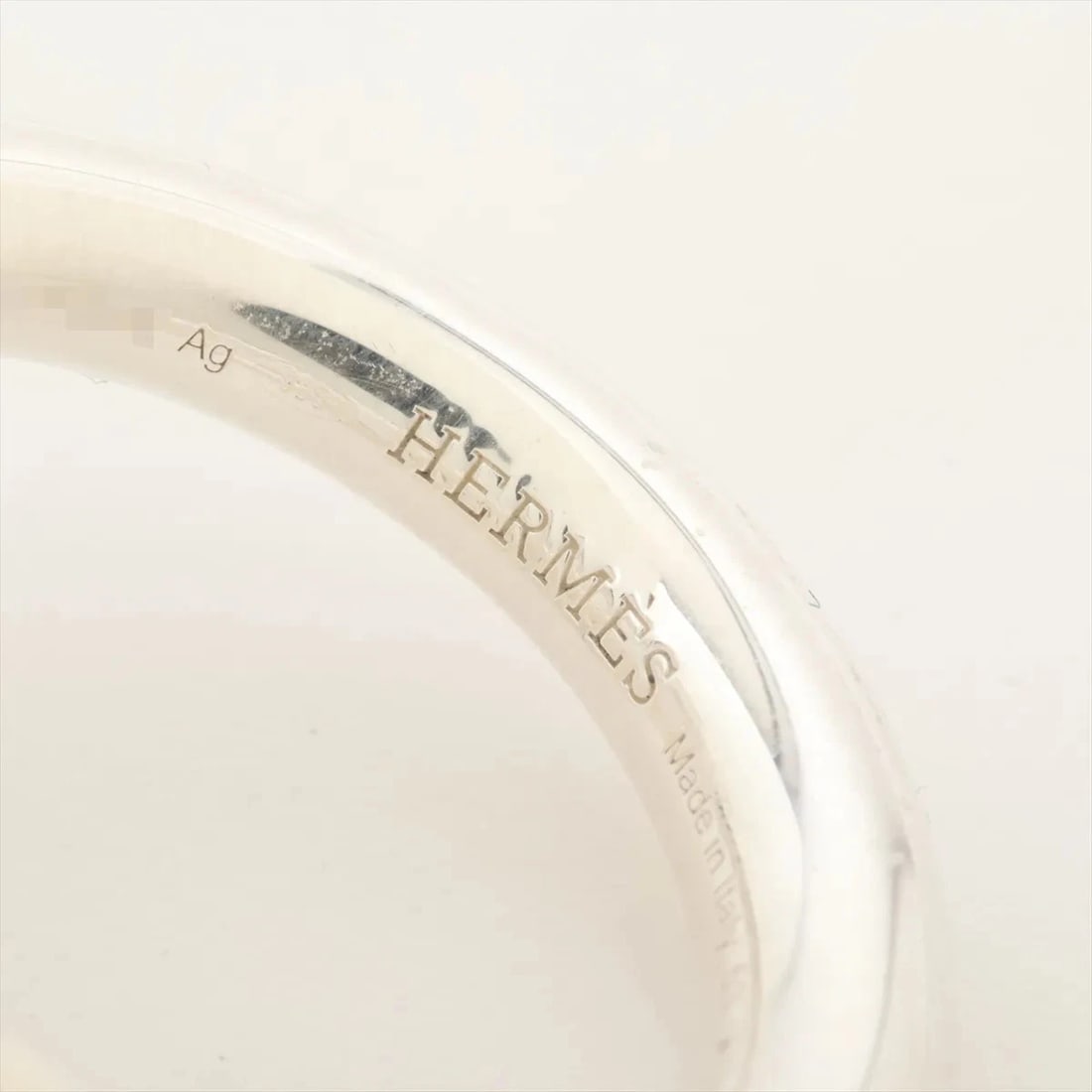 HERMES CROISET RING 925 SILVER - 4