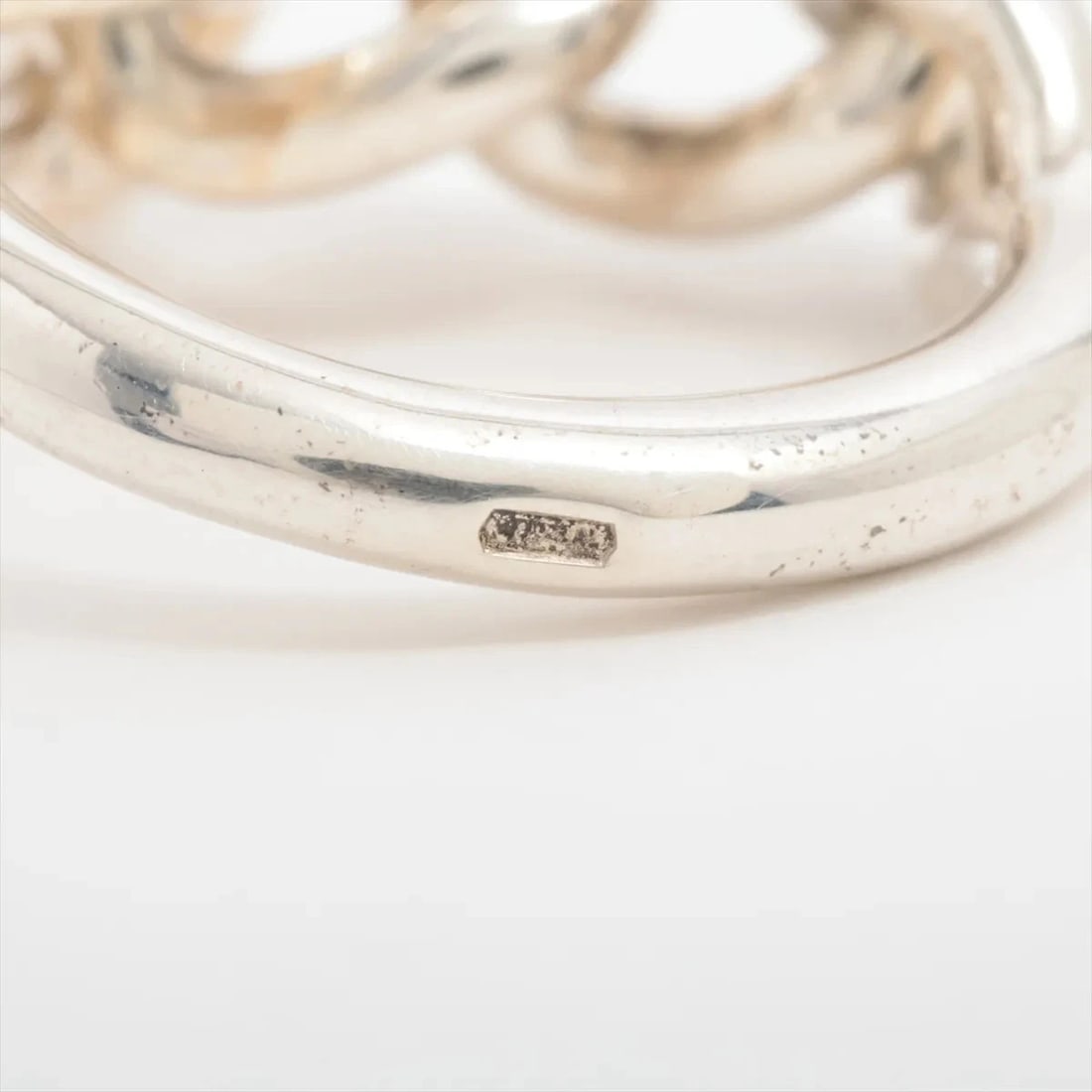 HERMES CROISET RING 925 SILVER - 3