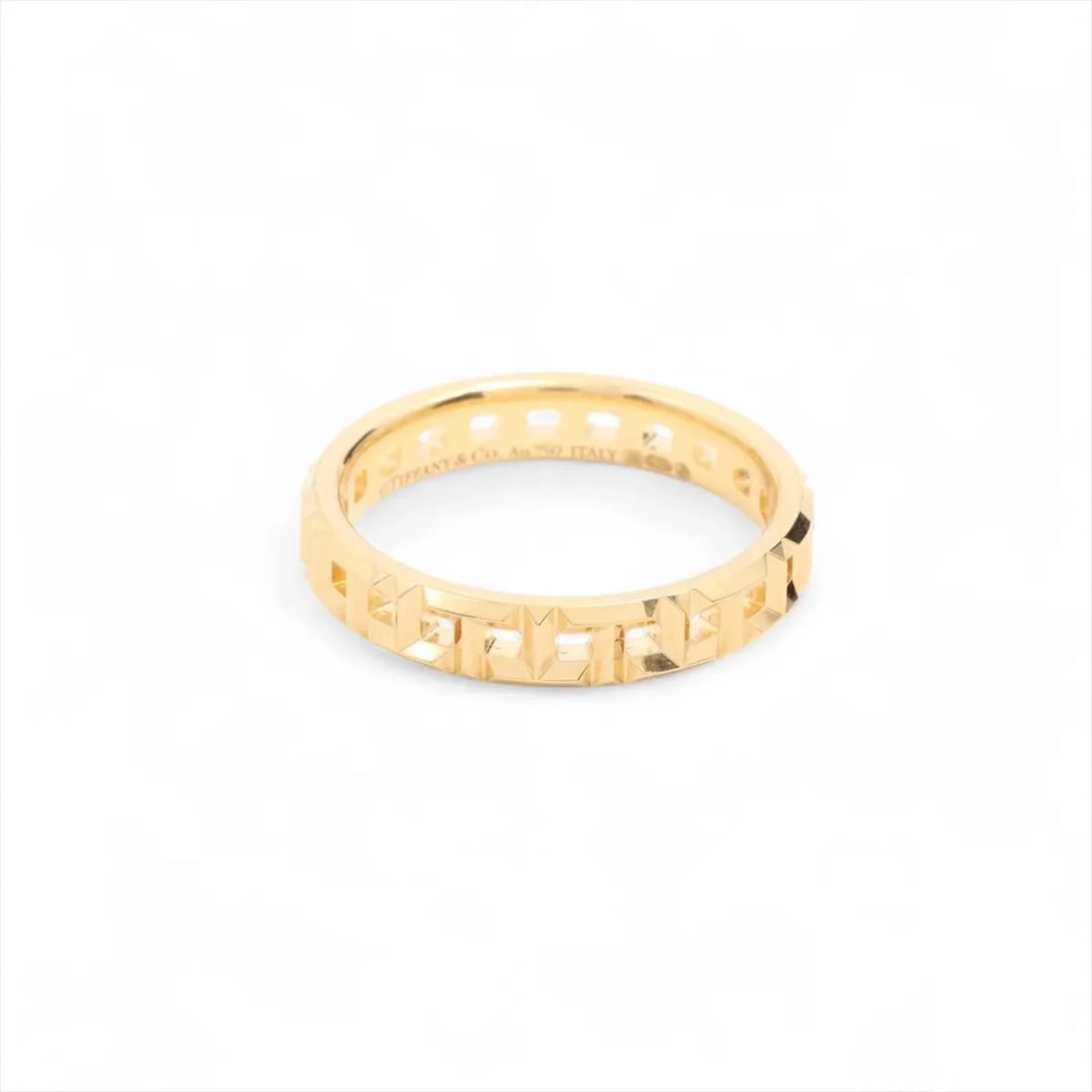 TIFFANY T TRUE NARROW RING 750(YG): Tiffany T True Narrow Ring 750(YG) Brand: Tiffany Type/Style: Ring Material: 750(YG), Main Stone/Creation Natural Color: YG Size: 4.75 - 5 US Accessories: None Accessories Notice: When