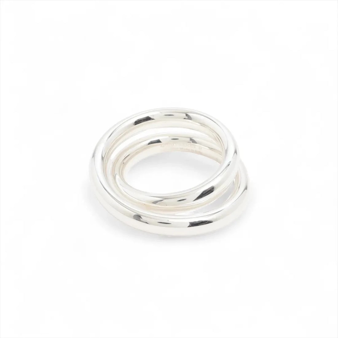 HERMES VERTIGES RING 925 SILVER: Hermes Vertiges Ring 925 Silver Brand: Hermes Type/Style: Ring Material: 925, Color: Silver Size: 7.5 US Accessories: None Accessories Notice: When purchasing pre-owned goods, please refer