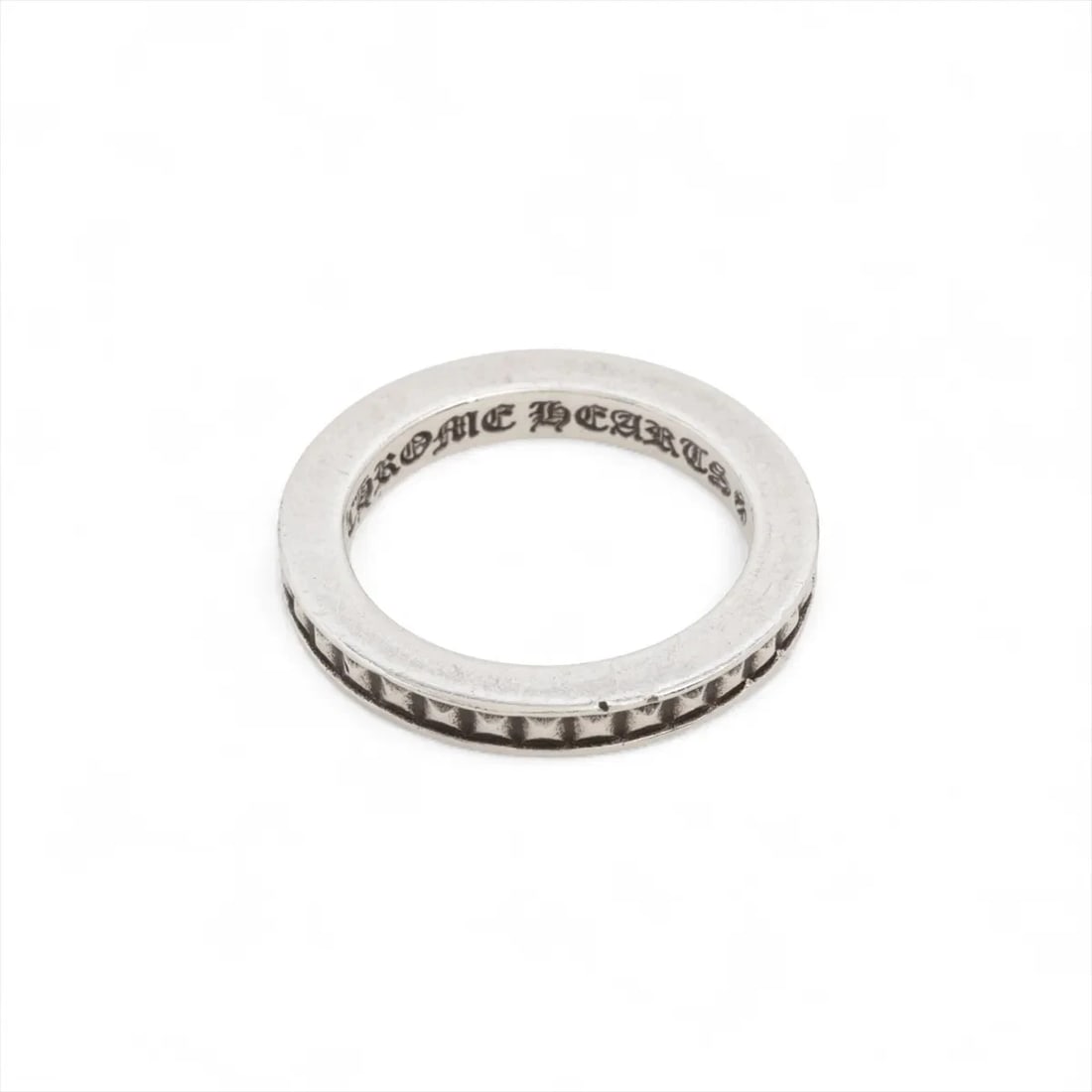 CHROME HEARTS TFP BABY PUNK RING: Chrome Hearts TFP baby punk Ring Brand: Chrome Hearts Type/Style: Ring Material: 925, Color: Not Specified Size: 4.75 - 5 US Accessories: None Accessories Notice: When purchasing pre-owned