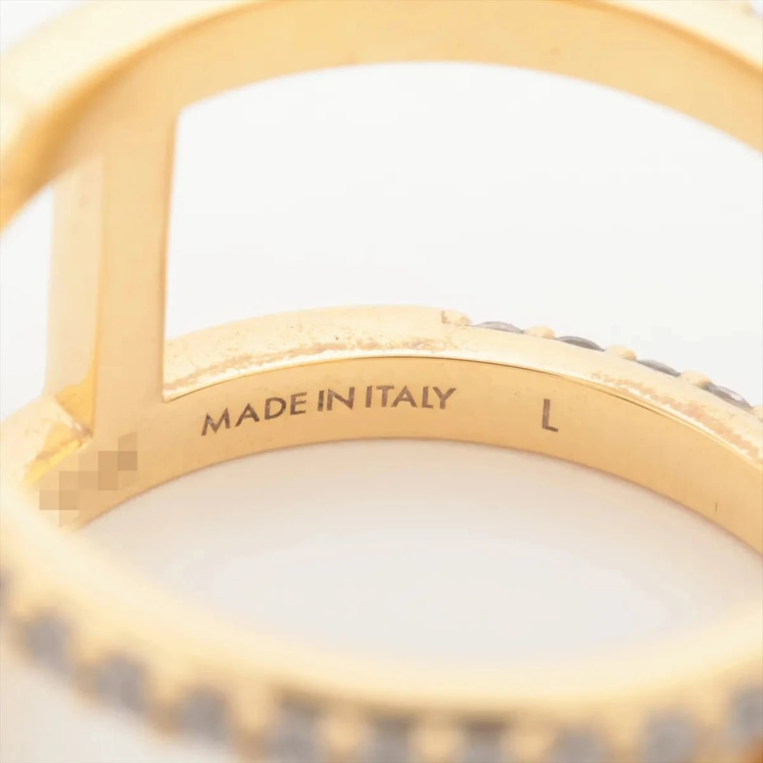 LOUIS VUITTON RING LV ICONIC STRASS RING - 4