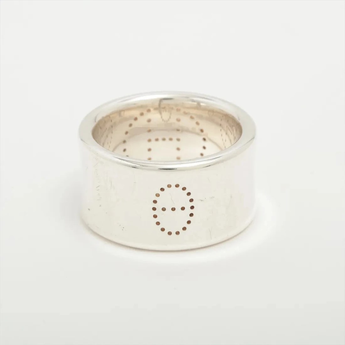 HERMES ECLIPSE RUBAN RING 925 SILVER - 2