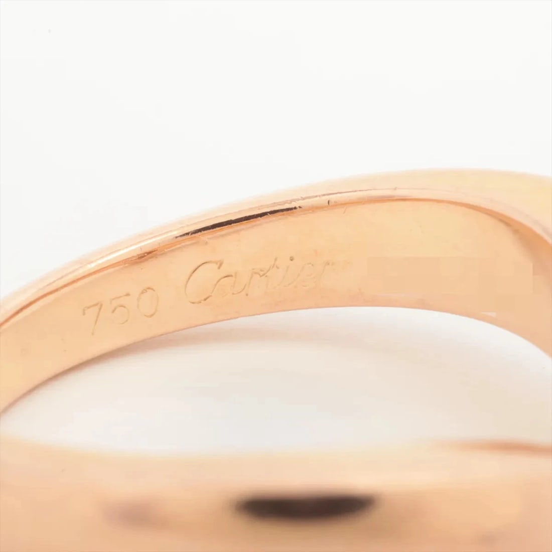 CARTIER TRIANDRE DIAMOND RING 750(PG) - 3