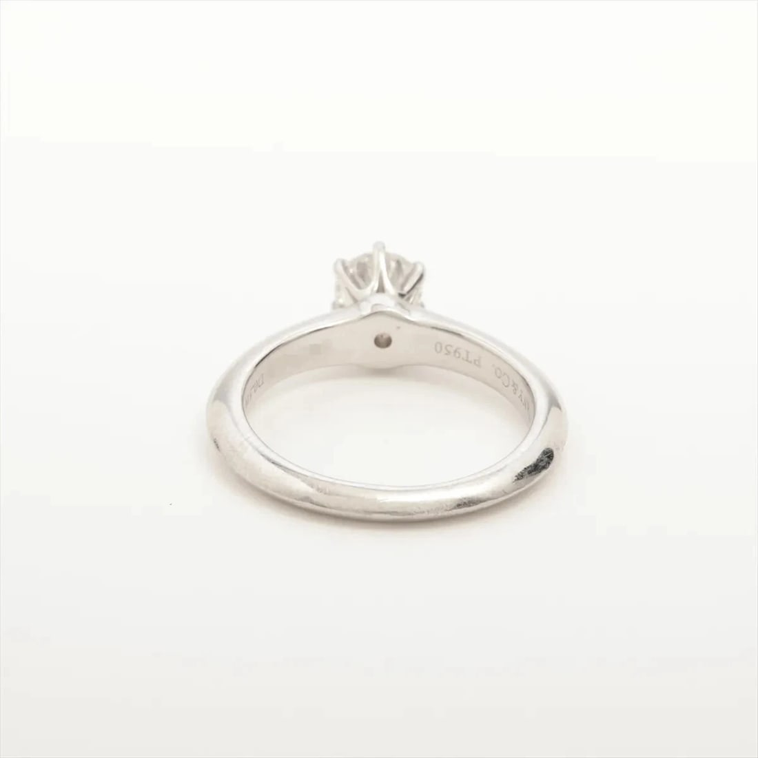 TIFFANY SOLITAIRE DIAMOND RING PT950 - 2