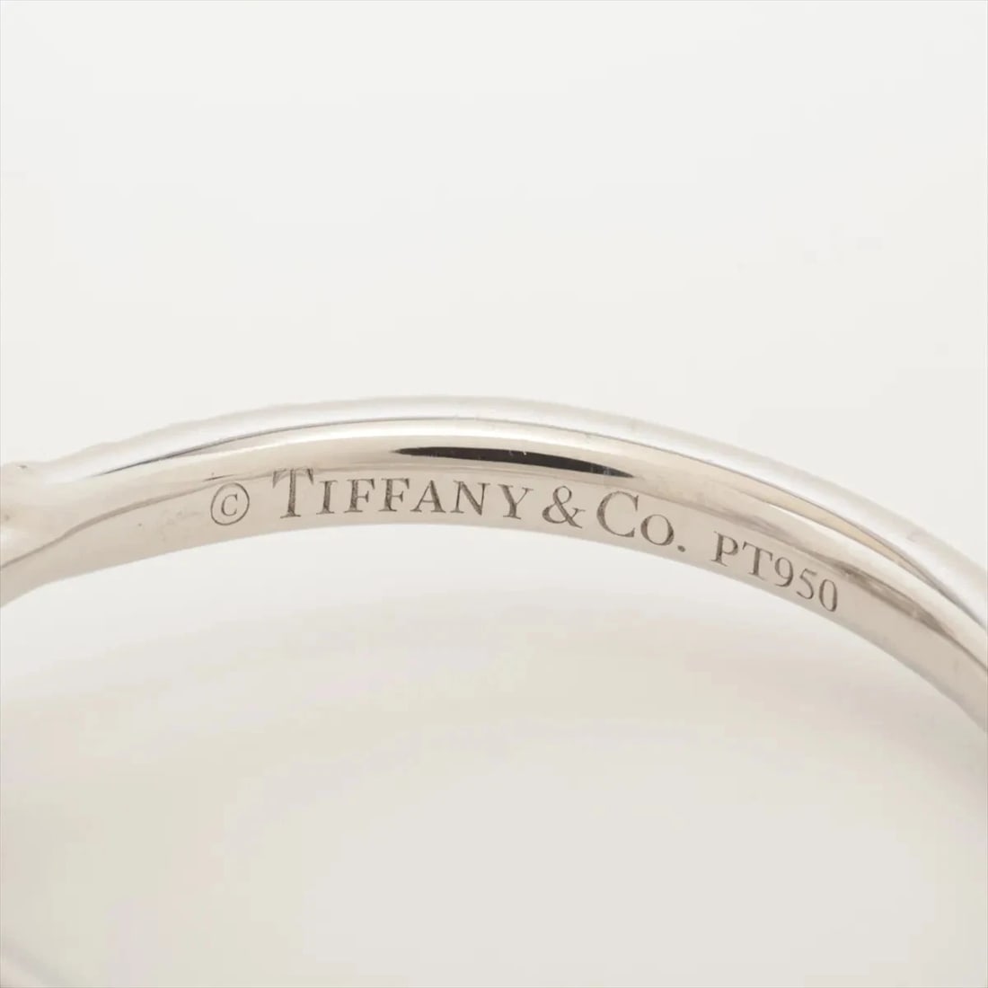 TIFFANY SOLESTE DIAMOND RING PT950 - 3