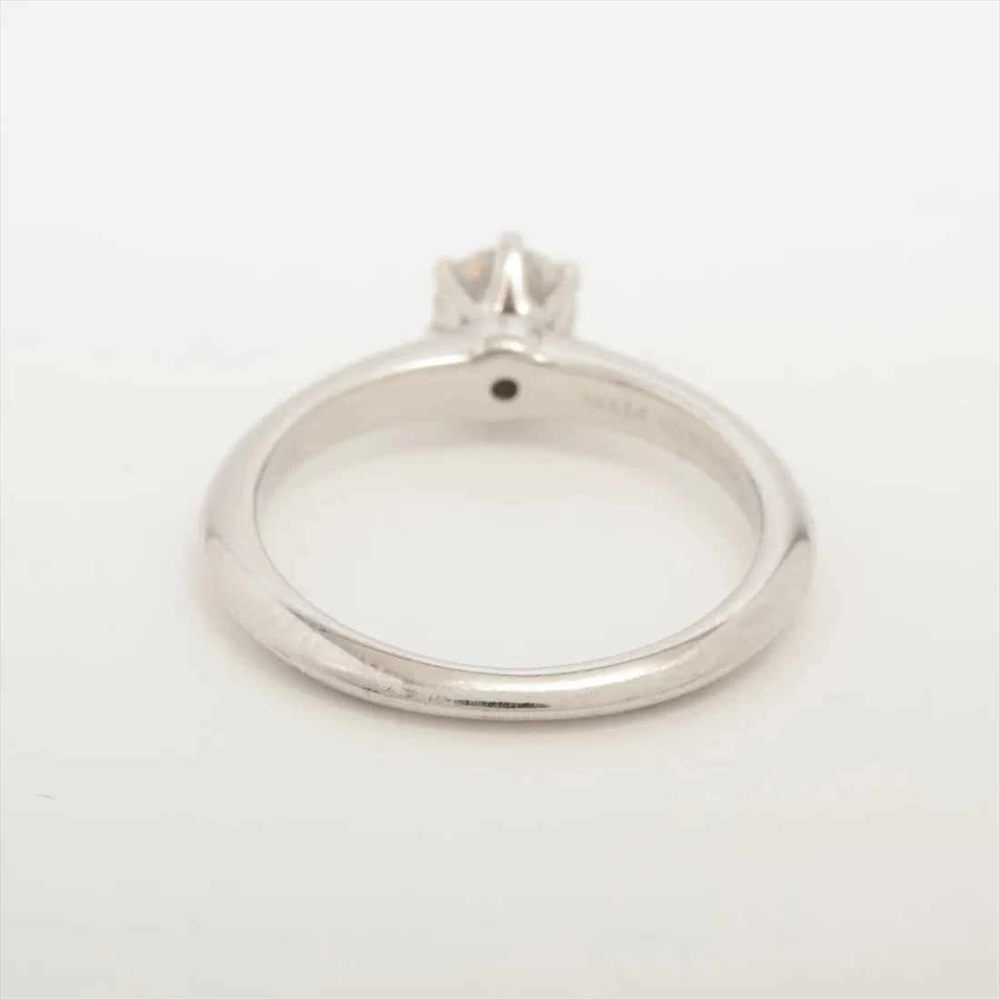 TIFFANY SOLITAIRE DIAMOND RING PT950 - 2